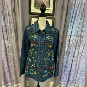Vintage Gunit Embroidered Denim Jacket